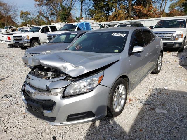 1G11C5SL4FU122533 - 2015 CHEVROLET MALIBU 1LT 银色 照片 2