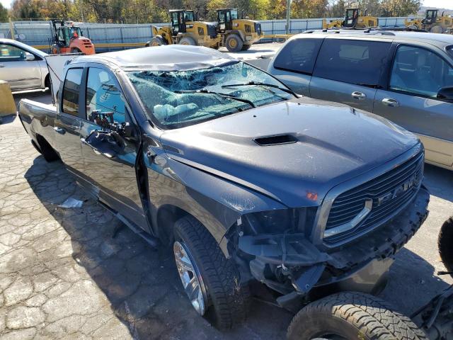 1C6RR7HT0JS102061 - 2018 RAM 1500 SPORT GRAY photo 9