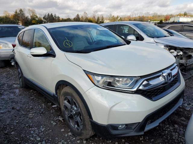 2HKRW2H50JH688491 - 2018 HONDA CR-V EX WHITE photo 1