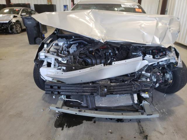 3N1AB8CVXMY259890 - 2021 NISSAN SENTRA SV SILVER photo 9