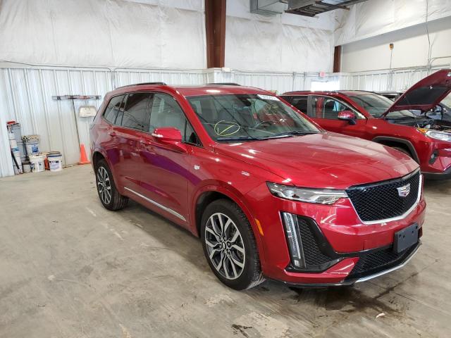 1GYKPGRS2MZ141214 - 2021 CADILLAC XT6 SPORT RED photo 1