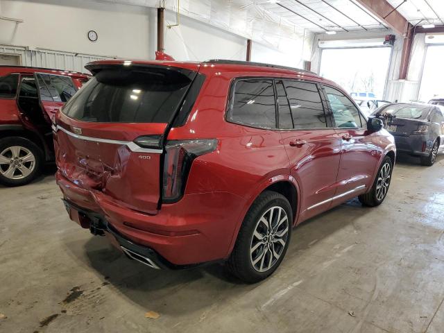 1GYKPGRS2MZ141214 - 2021 CADILLAC XT6 SPORT RED photo 4