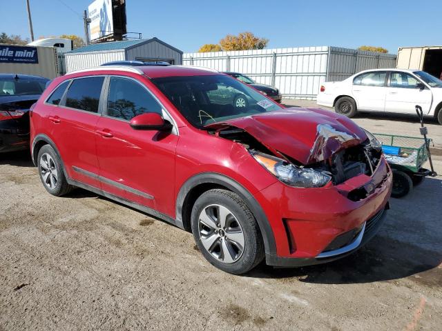 KNDCB3LCXJ5170319 - 2018 KIA NIRO FE RED photo 1