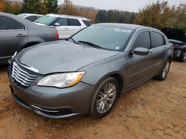 1C3CCBAB2CN208537 - 2012 CHRYSLER 200 LX SILVER photo 2