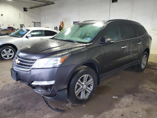 1GNKRHKD7FJ212191 - 2015 CHEVROLET TRAVERSE L GRAY photo 2