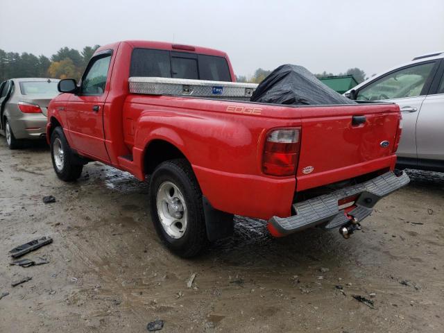 1FTYR10U44PA86170 - 2004 FORD RANGER XL RED photo 3