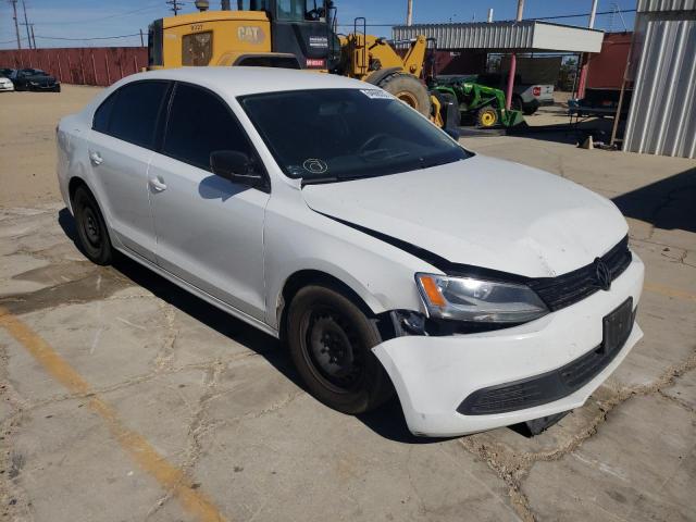 3VW2K7AJ4EM431784 - 2014 VOLKSWAGEN JETTA BASE 白色 照片 1