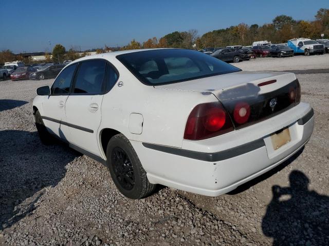 2G1WF55E6Y9229867 - 2000 CHEVROLET IMPALA WHITE photo 3