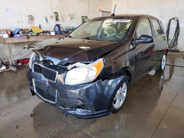 KL1TD66E39B657424 - 2009 CHEVROLET AVEO LS 黑色 照片 2