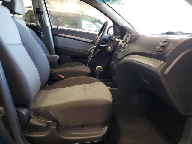 KL1TD66E39B657424 - 2009 CHEVROLET AVEO LS 黑色 照片 5