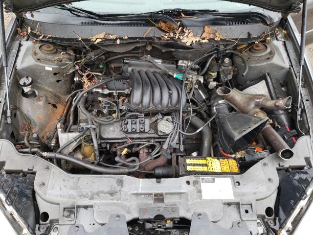 1FAFP55292A261725 - 2002 FORD TAURUS SES GRAY photo 7