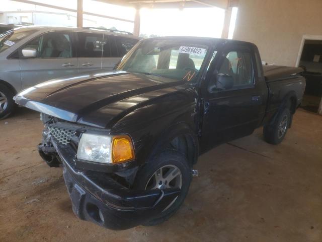 1FTYR14VX2PB75368 - 2002 FORD RANGER SUP BLACK photo 2