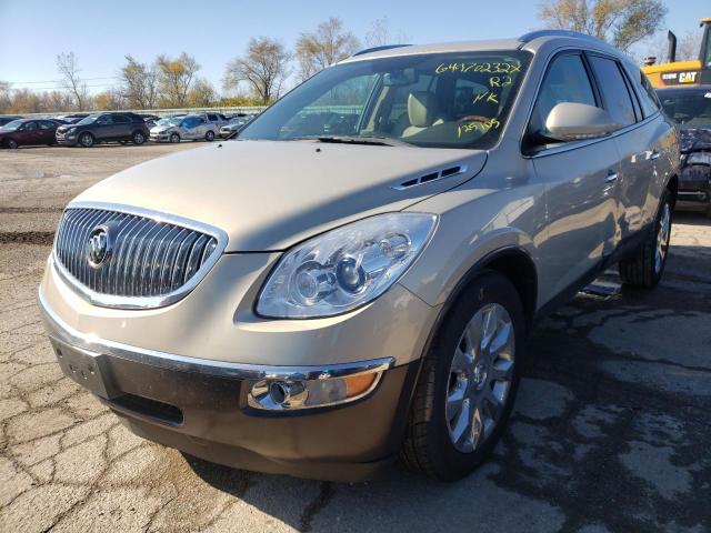 5GAKRCED9BJ125105 - 2011 BUICK ENCLAVE CX BEIGE photo 2