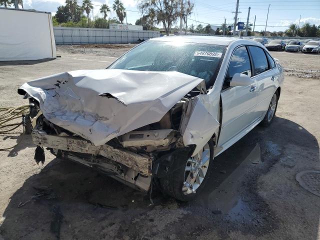 2G1WC5E34D1171239 - 2013 CHEVROLET IMPALA LTZ WHITE photo 2