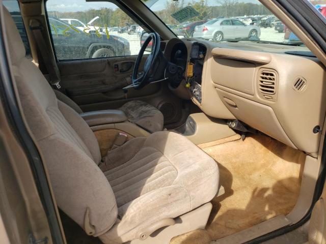 1GCCT19W028167335 - 2002 CHEVROLET S TRUCK S1 BROWN photo 5