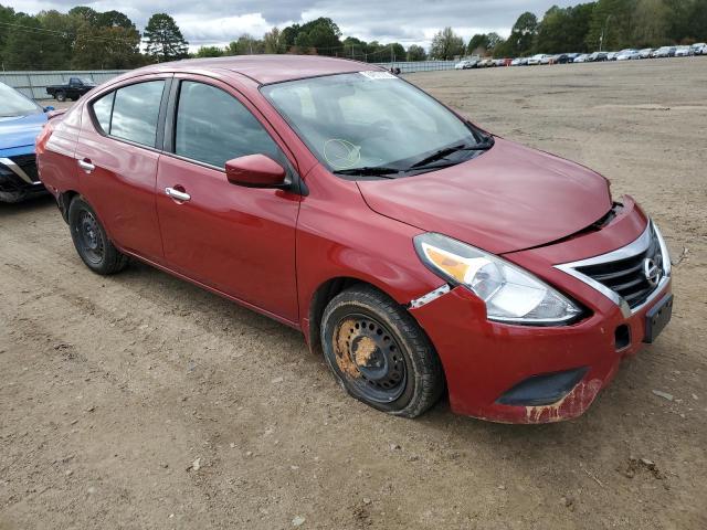 3N1CN7AP6FL893258 - 2015 NISSAN VERSA S/S RED photo 1