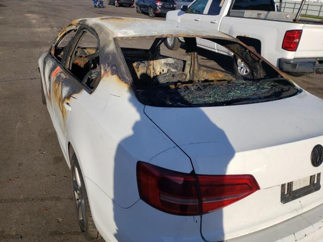 3VW1K7AJ4FM254635 - 2015 VOLKSWAGEN JETTA BASE WHITE photo 10