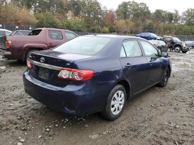 2T1BU4EE6BC551213 - 2011 TOYOTA COROLA BLUE photo 4