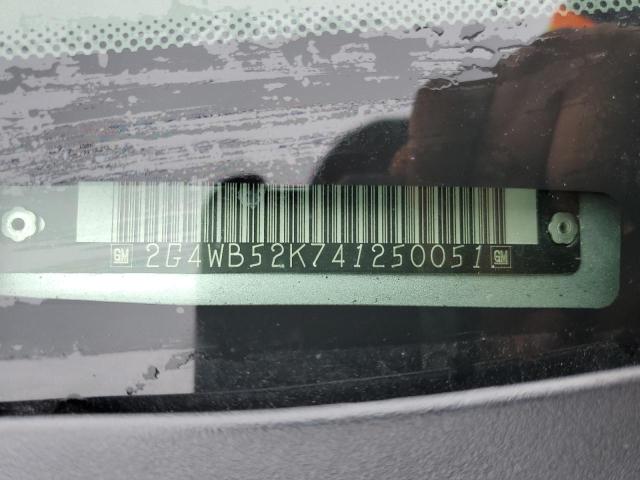 2G4WB52K741250051 - 2004 BUICK REGAL LS 银色 照片 10