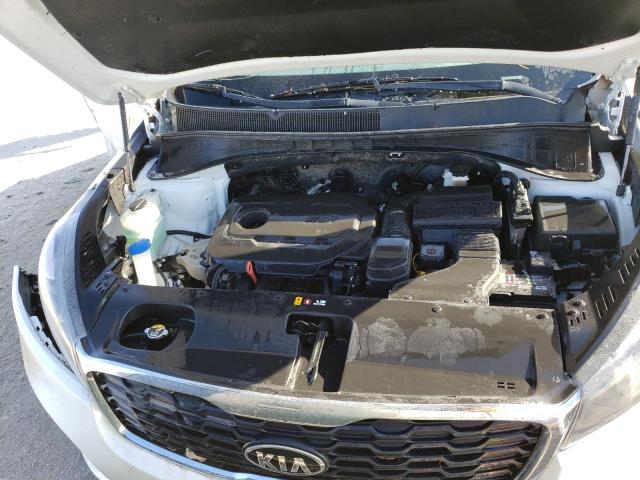 5XYPG4A33KG527750 - 2019 KIA SORENTO L WHITE photo 7