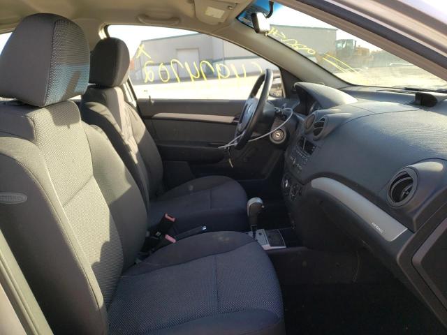 KL1TD5DE0BB125096 - 2011 CHEVROLET AVEO LS 银色 照片 5