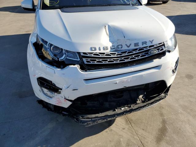 SALCR2BG7HH719132 - 2017 LAND ROVER DISCOVERY WHITE photo 9