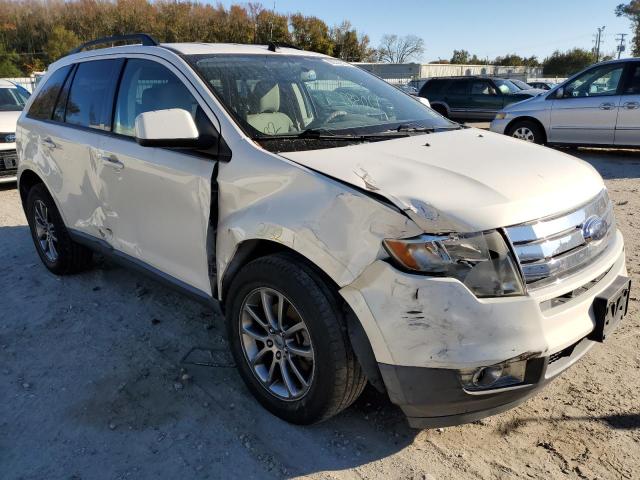 2FMDK48C58BB32873 - 2008 FORD EDGE SEL WHITE photo 1