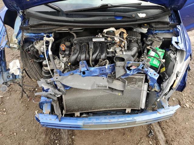 3HGGK5H51HM706863 - 2017 HONDA FIT LX BLUE photo 7