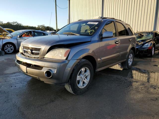 KNDJD733465502335 - 2006 KIA SORENTO EX GRAY photo 2