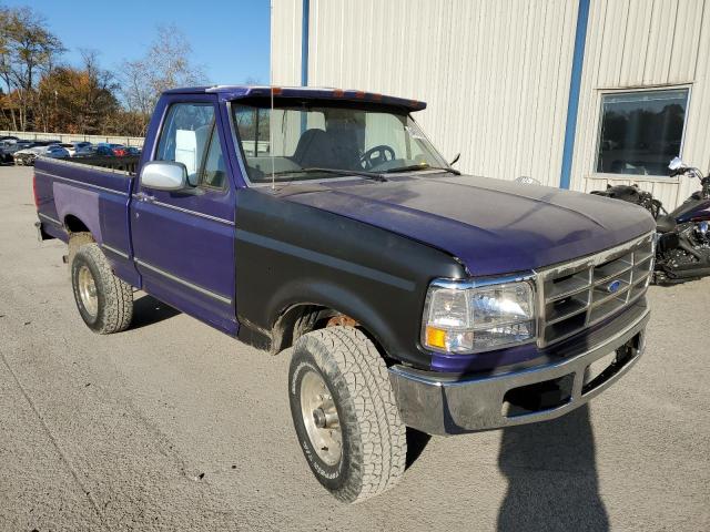 1FTEF14Y9SNB62189 - 1995 FORD F150 BLUE photo 1