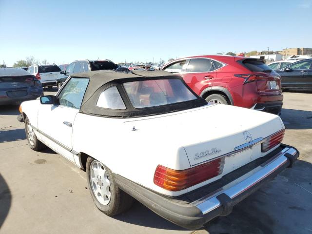 WDBBA45A1BB008760 - 1981 MERCEDES-BENZ 380 SL WHITE photo 3