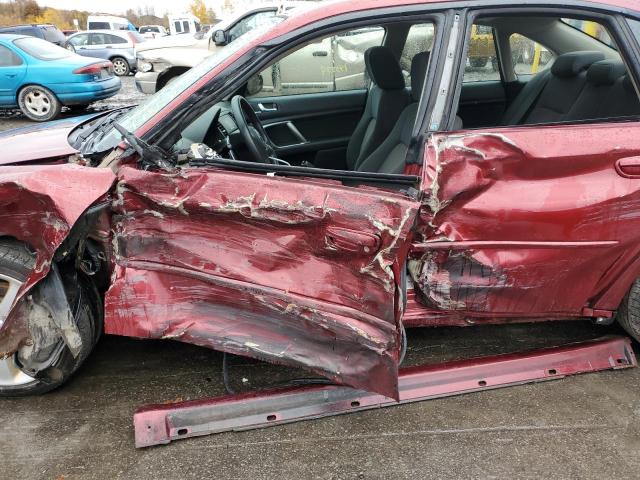 4S3BL616796229808 - 2009 SUBARU LEGACY BURGUNDY photo 9