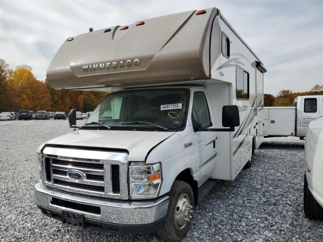 1FDWE3FS9HDC63741 - 2018 FORD WINNEBAGO WHITE photo 2