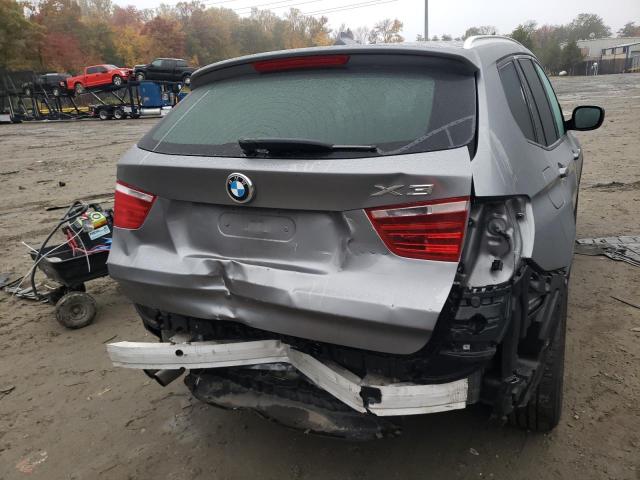 5UXWX5C57BL703332 - 2011 BMW X3 XDRIVE2 GRAY photo 9