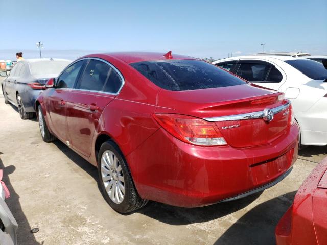 2G4GR5EK8C9186789 - 2012 BUICK REGAL RED photo 3