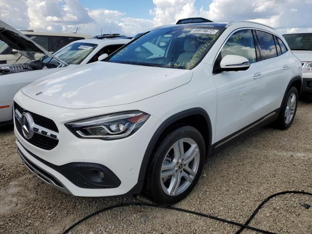 W1N4N4GB1NJ320858 - 2022 MERCEDES-BENZ GLA 250 WHITE photo 2