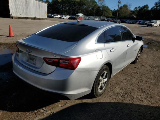 1G1ZB5ST3GF229844 - 2016 CHEVROLET MALIBU LS 银色 照片 4