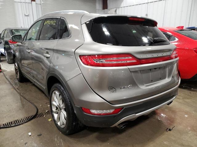 5LMCJ2D91GUJ11473 - 2016 LINCOLN MKC SELECT SILVER photo 3