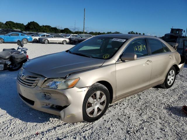 4T1BE46K67U149862 - 2007 TOYOTA CAMRY CE BEIGE photo 1