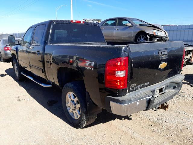 1GC1KXEG4DF154047 - 2013 CHEVROLET SILVRK1500 BLACK photo 3