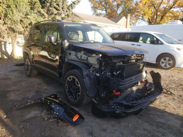 ZACCJBCT5GPD75057 - 2016 JEEP RENEGADE T BLACK photo 1