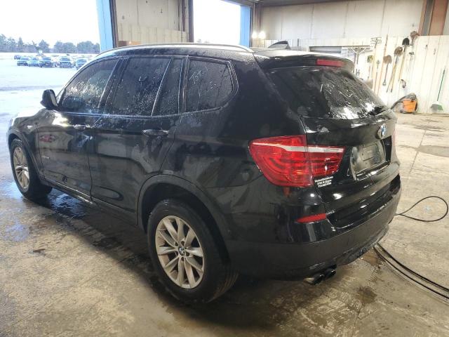 5UXWX9C53D0D01662 - 2013 BMW X3 XDRIVE2 BLACK photo 3