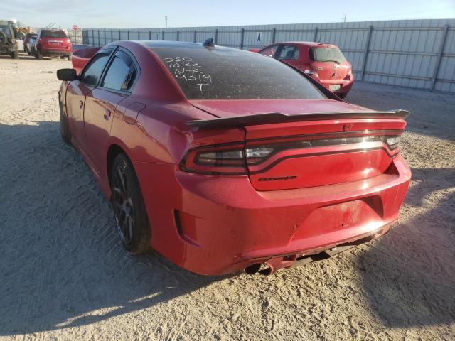 2C3CDXGJ1GH199319 - 2016 DODGE CHARGER R/ RED photo 3