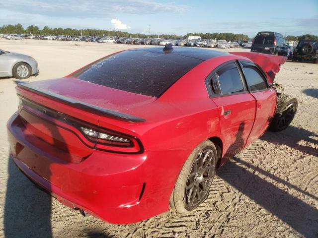 2C3CDXGJ1GH199319 - 2016 DODGE CHARGER R/ RED photo 4