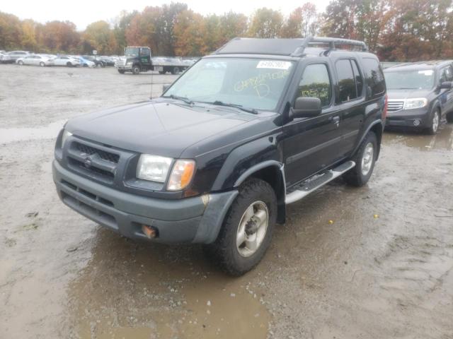 5N1ED28YX1C577324 - 2001 NISSAN XTERRA BLACK photo 2