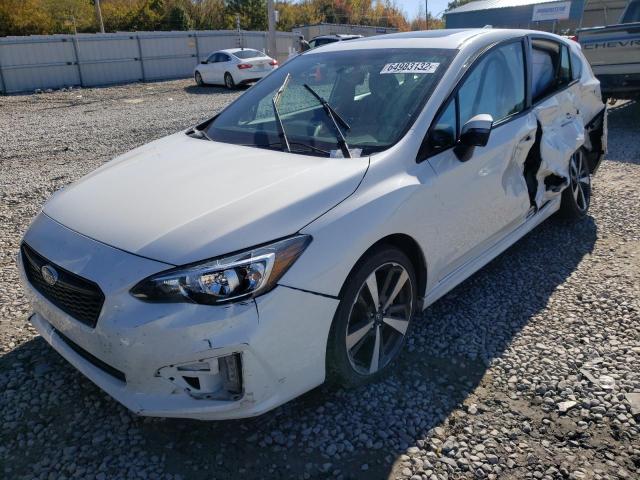 4S3GTAM61K3703456 - 2019 SUBARU IMPREZA SP WHITE photo 2