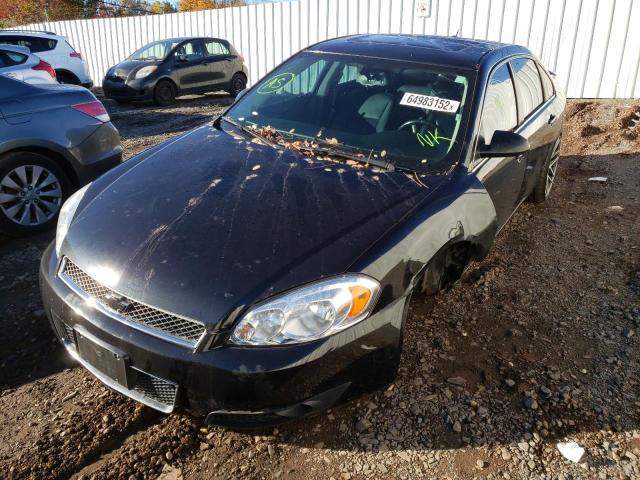 2G1WD58C679347156 - 2007 CHEVROLET IMPALA SUP 黑色 照片 2