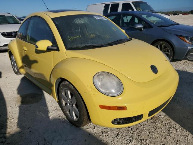 3VWRW31C87M519852 - 2007 VOLKSWAGEN NEW BEETLE YELLOW photo 1