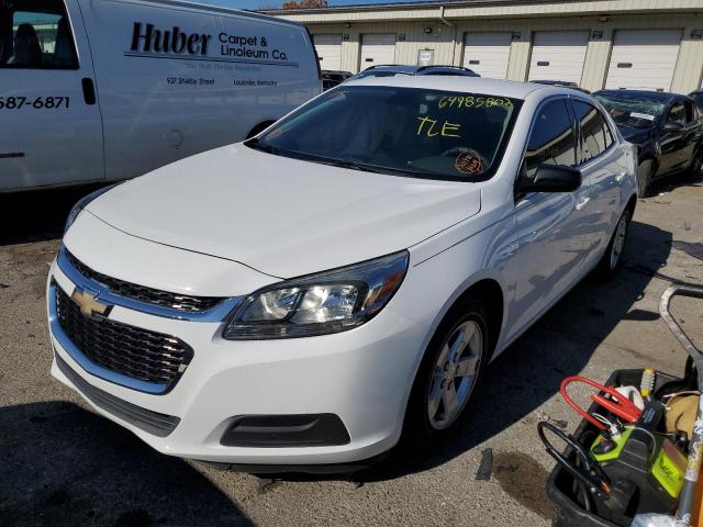 1G11B5SAXGF119238 - 2016 CHEVROLET MALIBU LIM WHITE photo 2