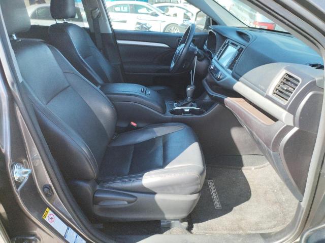 5TDJKRFH4ES059251 - 2014 TOYOTA HIGHLANDER GRAY photo 5